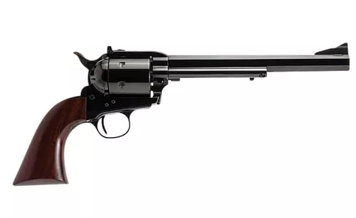 Cimarron CA360 Bad Boy44 Rem Mag 6 Shot 8" Blued Octagon/Rifled Steel Barrel, Blued Cylinder, Blued Steel Frame, Walnut Army Grip, Exposed Hammer
