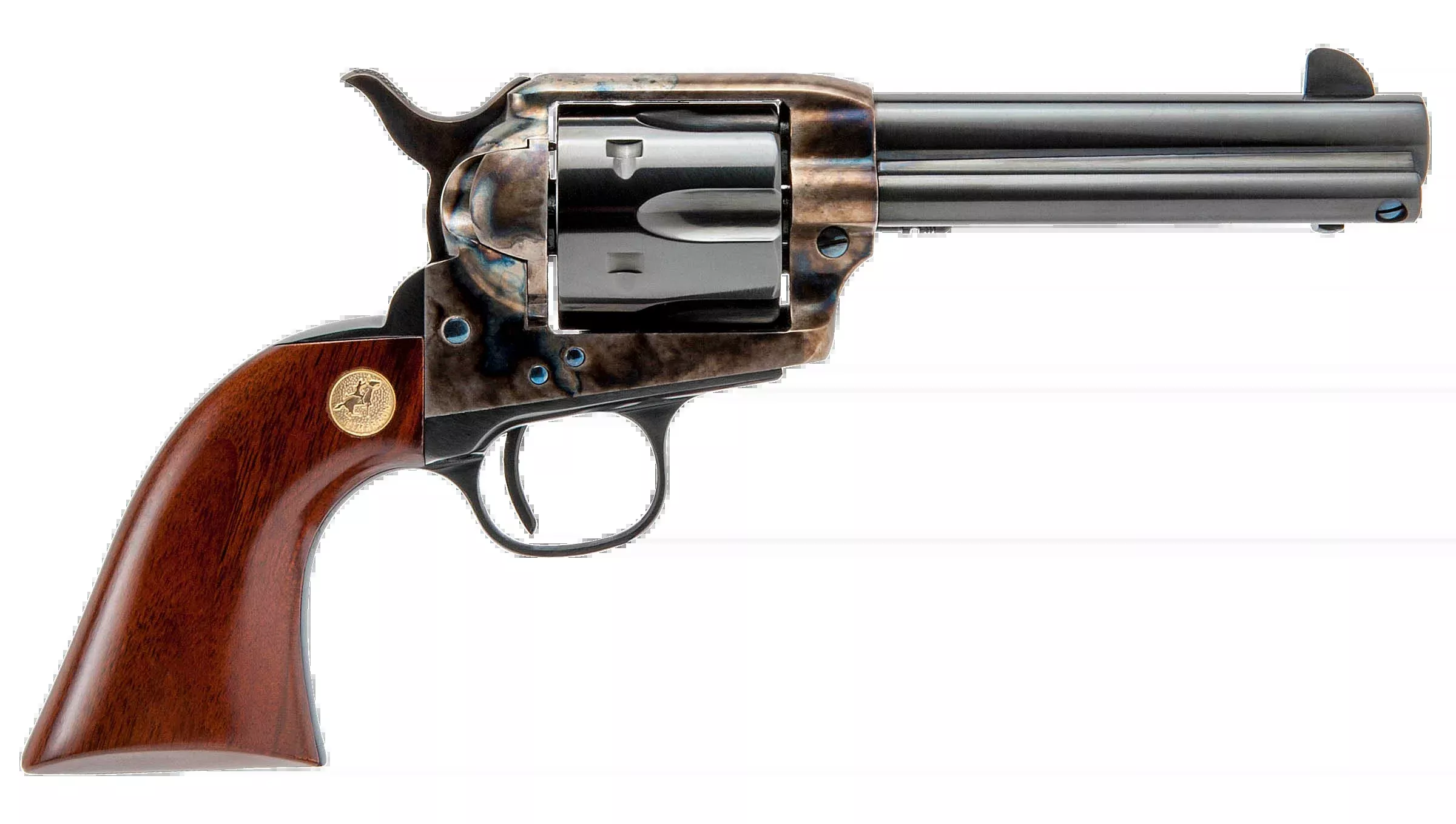 Cimarron MP400 Model P 357 Mag/38 Special 4.75" 6-Shot SAO Revolver - Pre-War Style