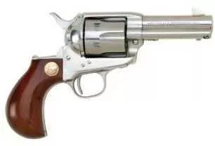 Cimarron Thunderer Revolver 357 Magnum 3.5" Barrel Walnut Smooth Grip Stainless Steel Frame Finish Pistol CA4508