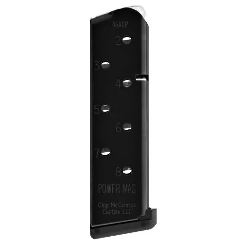 CMC Products 16150C 1911 Power Mag45 ACP 1911 Government 10rd Black Detachable