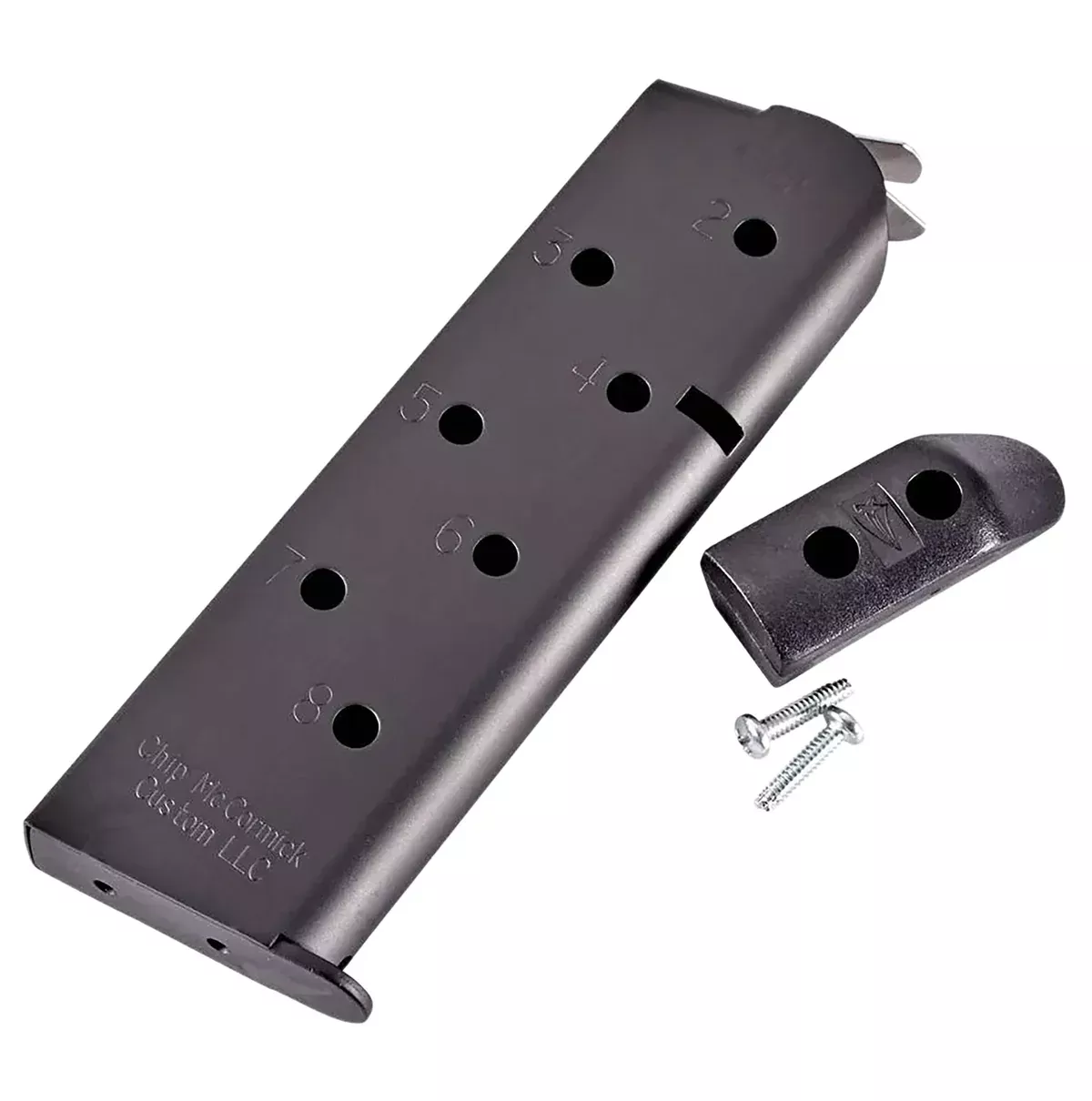 CMC Products MMG45FS8BP Match Grade8rd 45 ACP USGI For 1911 Government Black Stainless Steel