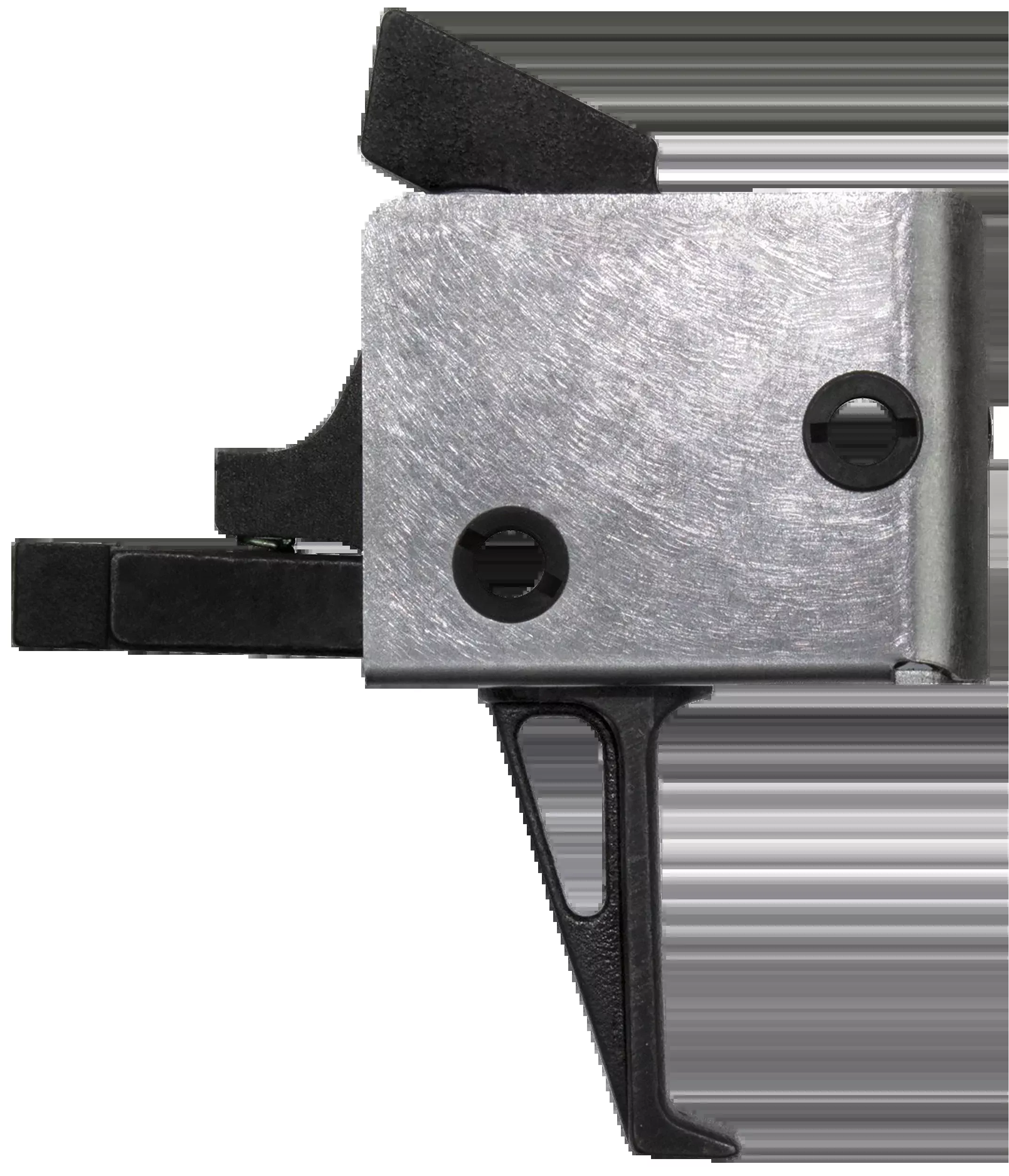 CMC Triggers AR-15/AR-10 Drop-In Single-Stage Flat Trigger 4.0-4.5 lb Pull Black/Silver 92503