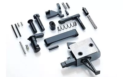 CMC Triggers AR15/AR10 Receiver Kit with TriggerSingle Stage Flat 3-3.5 lb. Pull