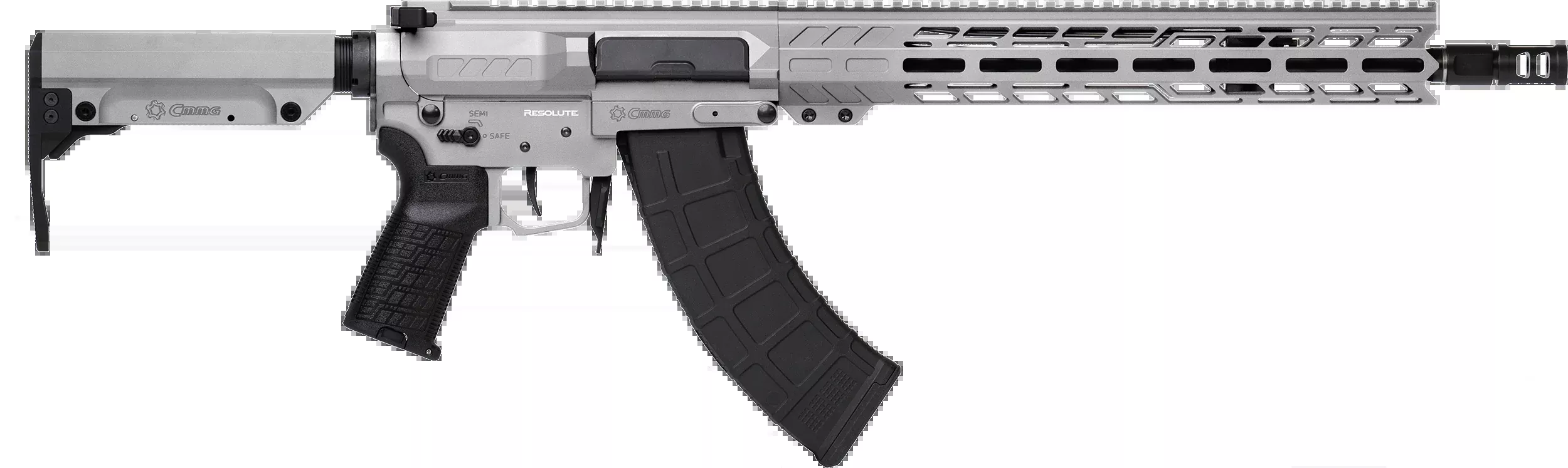 CMMG Resolute MK47 7.62x39mm 14.3" 30+1 Semi-Auto Rifle - Tungsten
