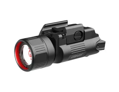 Coast Products PTX65R 1000-Lumen Snap Focus Dual-Beam Tactical Pistol Light Black - 31542