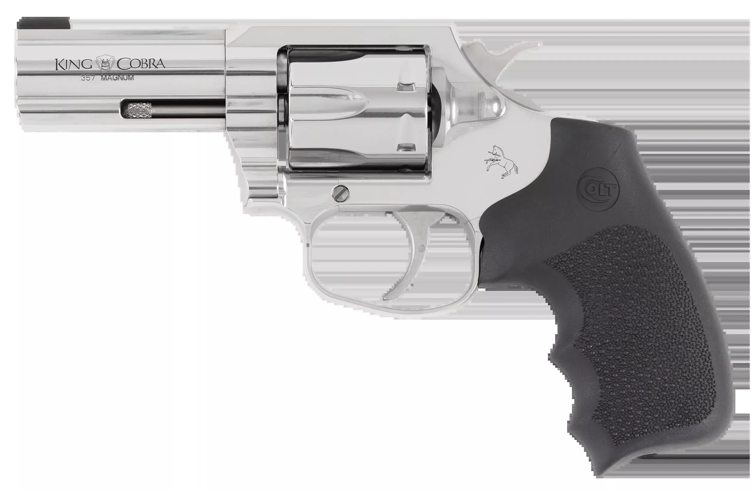 Colt Mfg King Cobra 357 Mag 3" 6-Shot DA/SA Revolver - Stainless