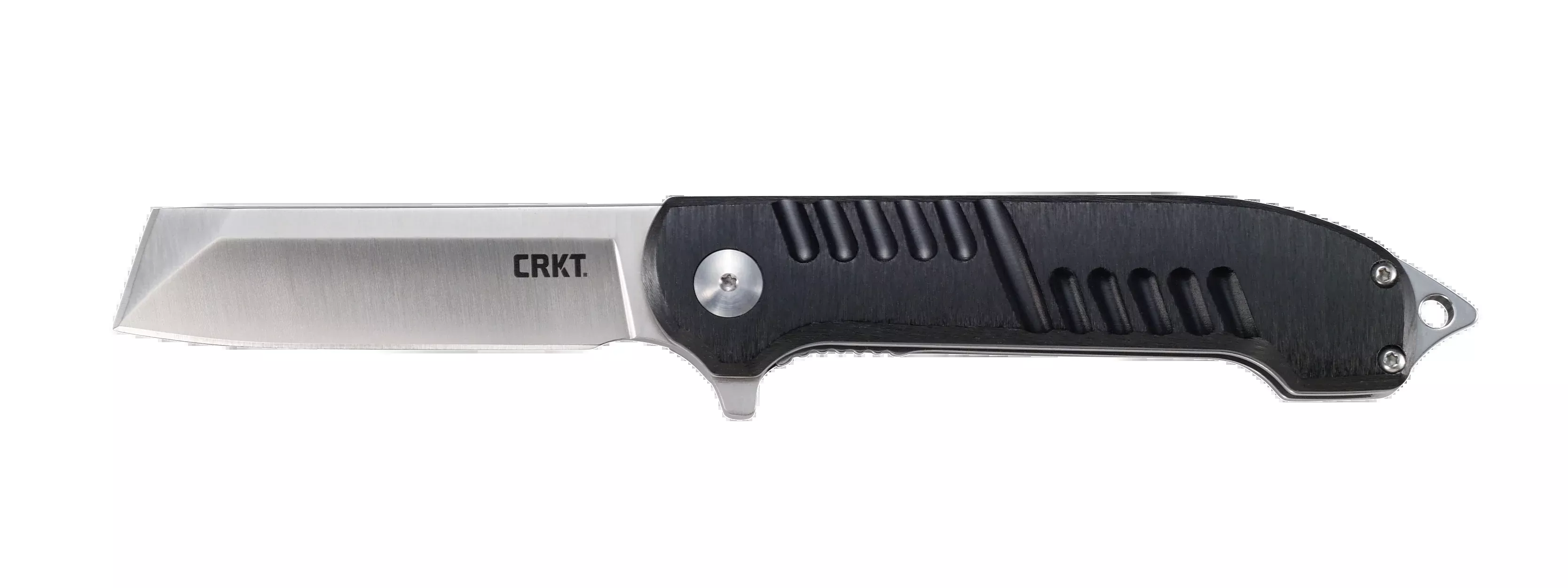 Columbia River CRKT 4031 Razel GT 3.02" Folding Chisel Plain Satin 8Cr13MoV Black Aluminum