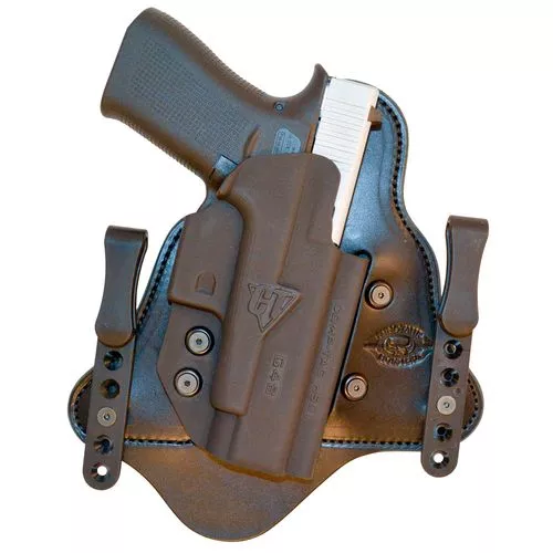 Comp-Tac C225GL234RBSN MTACIWB Hybrid compatible with Glock 48 Black Kydex/Leather