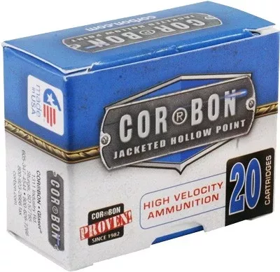 Cor-Bon Self-Defense 45 ACP +P 230gr JHP 20 Rd - Box or Case