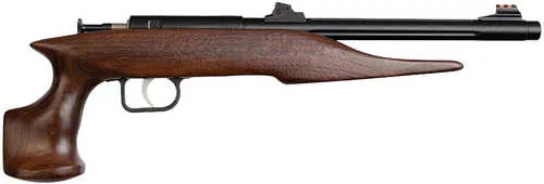 Crickett 41001 Hunter Adult 22 Mag 1rd 9" Threaded Blued Steel Single Shot Barrel, Walnut Stock