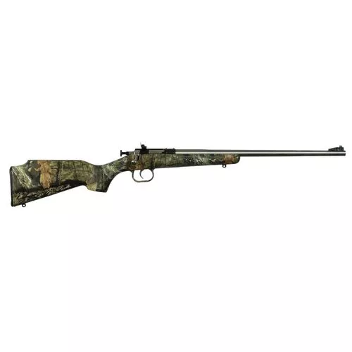Crickett KSA2166 Crickett22 LR 1rd 16.13" Stainless Steel Mossy Oak Break-Up Synthetic Stock Right Hand (Youth)