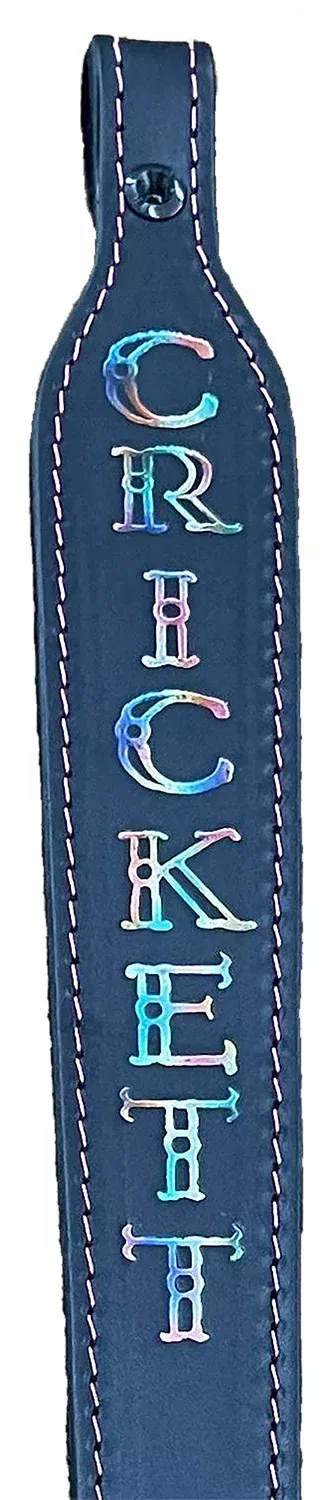 Crickett KSA802 Rifle SlingBlack w/ Pink Stitching Leather 23" OAL Rifle