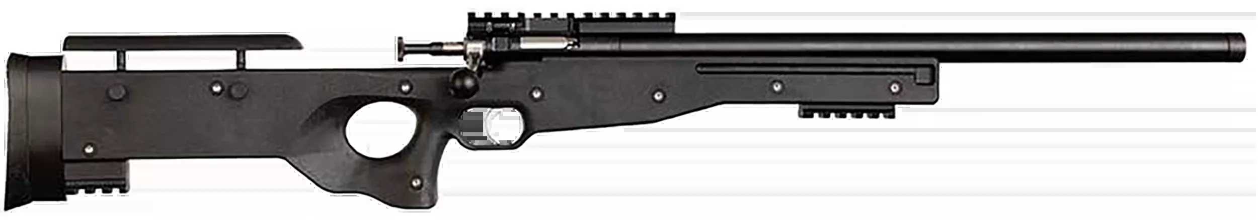 Crickett Precision Full Size 22 LR 16.10" Single Shot Bolt Action Rifle - Black Synthetic Stock