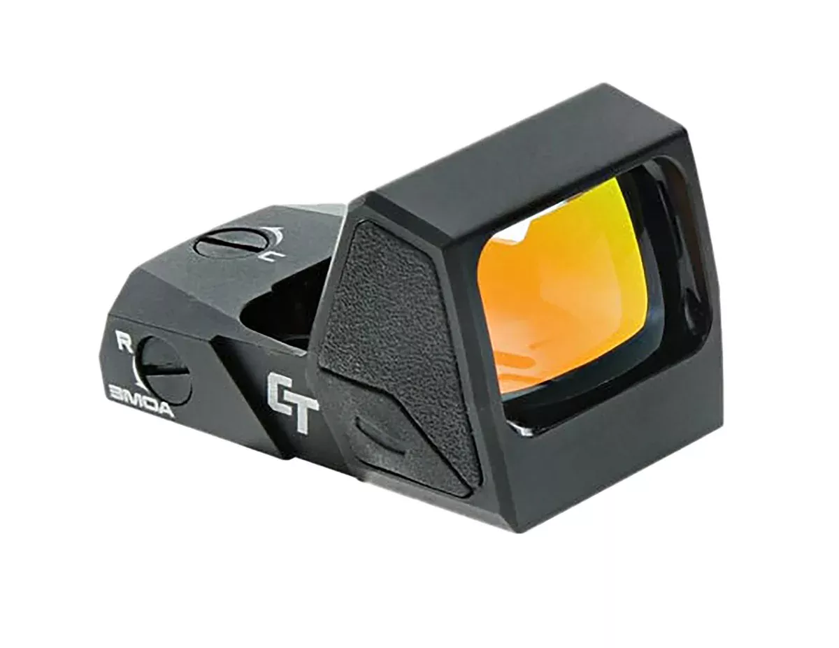 Crimson Trace 0101780 CT RADMatte Black 1x24mm 3 MOA Red Dot Reticle, CT RAD/Docter Footprint