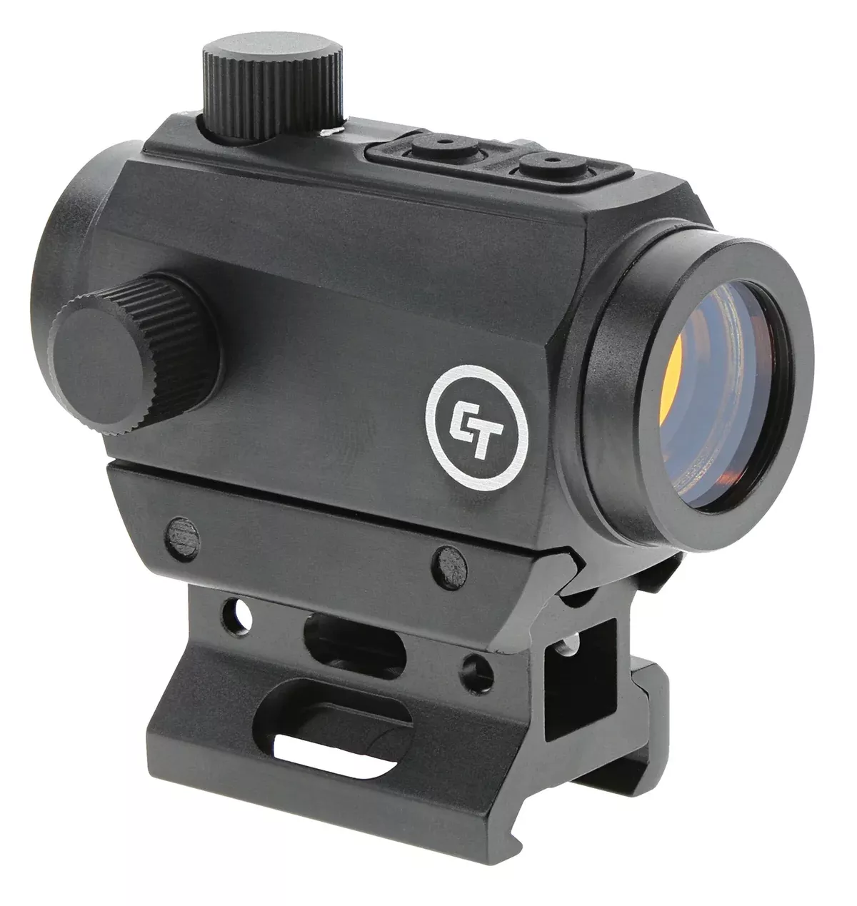 Crimson Trace 0102030 CTS-25Matte Black 1x20mm 4 MOA Red Dot Reticle, Picatinny Rail Mount