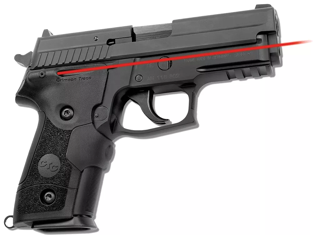 Crimson Trace 0124901 LasergripsFits Sig P229/P228, Red Laser Black Polymer