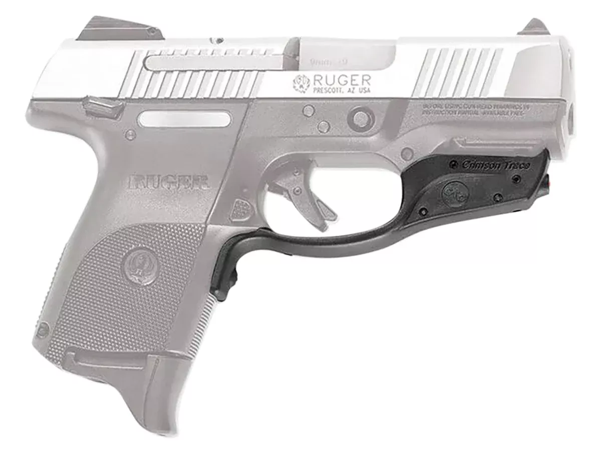 Crimson Trace 0150401 LaserguardFits Ruger SR9c/SR40c, Red Laser Black Polymer