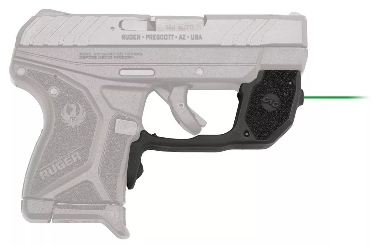 Crimson Trace 0173001 LaserguardRuger LCP II, Green Laser Black Polymer