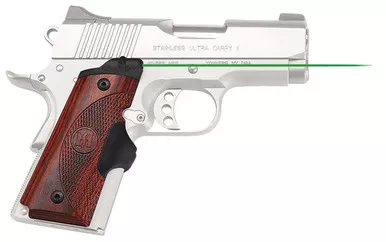 Crimson Trace Lasergrips Master Series 1911 Compact, Green Laser