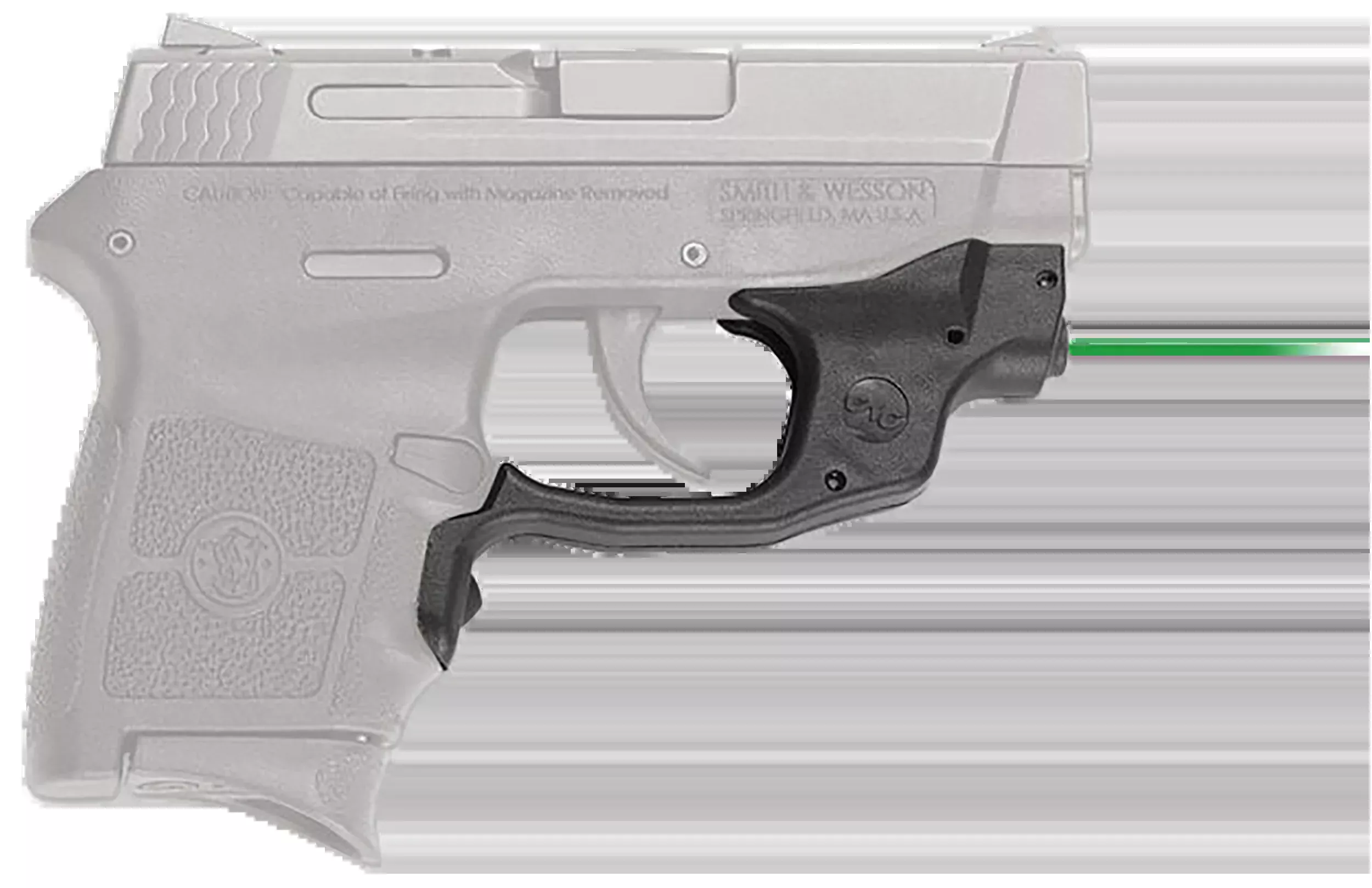 Crimson Trace LG-454G Laserguard Green Laser Sight for S&W M&P Bodyguard .380