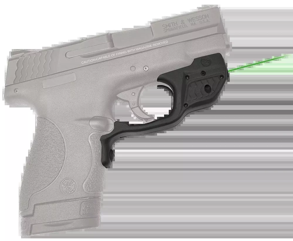 Crimson Trace LG-489G Laserguard Green Laser Sight for S&W M&P Shield/M2.0 - Black Polymer