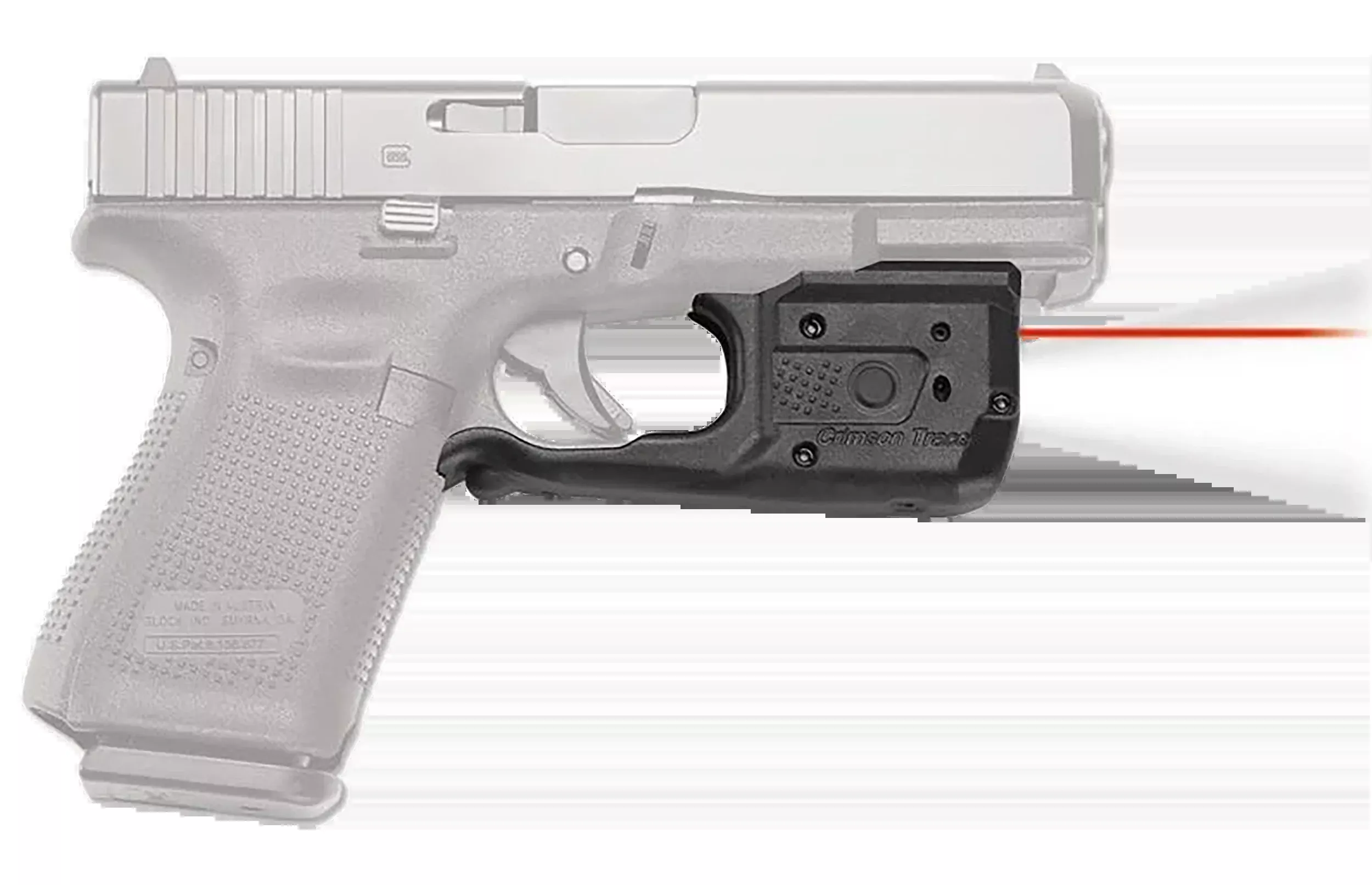 Crimson Trace LL-807 Laserguard Pro Glock Full Size/Compact Red Laser/White Light