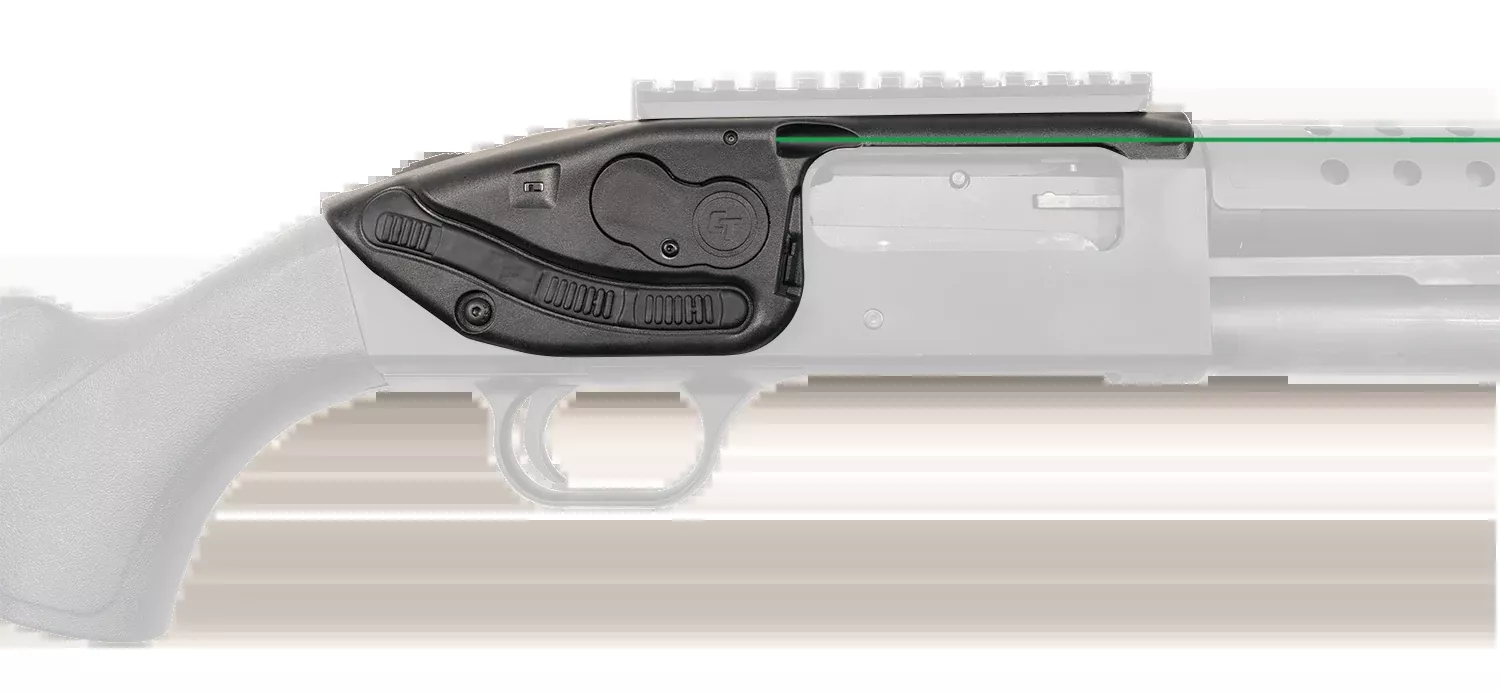 Crimson Trace LS-250G LaserSaddle Green Laser Sight for Mossberg 500/590/590 Shockwave