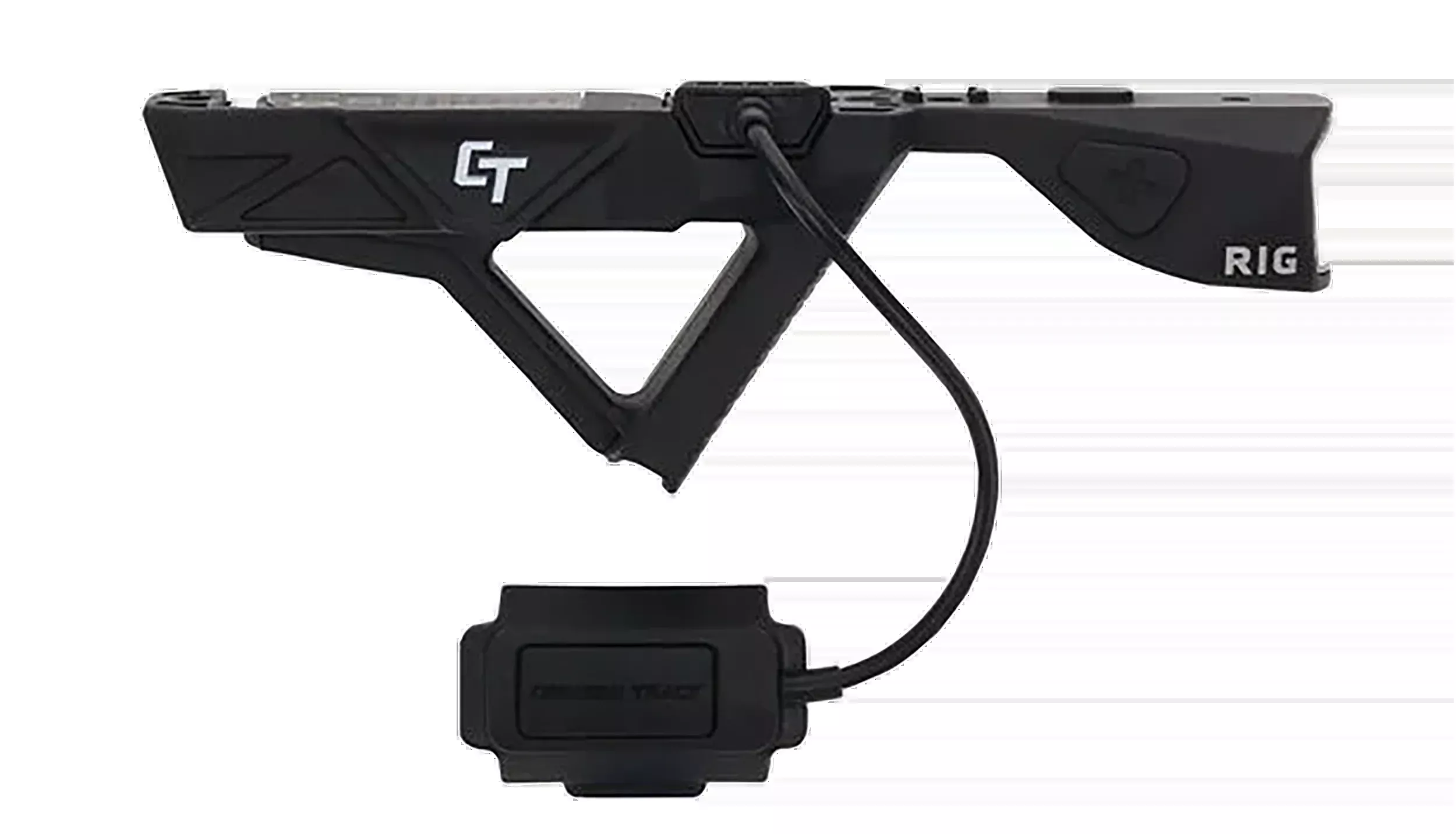 Crimson Trace RIG Rapid Illumination Grip 500 Lumens Angled Foregrip w/Light - M-LOK/Picatinny - Black