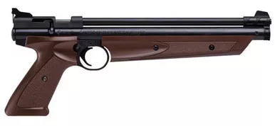Crosman P1377BR American Classic .177 Caliber Multi-Pump Air Pistol - Brown/Black