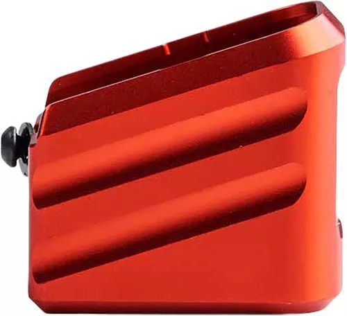 Cross Armory CRG+0Meg17Rd Magazine Extension Fits Glock 17/22/31 Gen 1-5 Red Aluminum