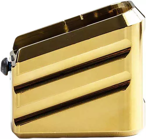 Cross Armory CRG+0Meg19Gd Magazine Extension Fits Glock 19/23/32 Gen 1-5 Gold Aluminum