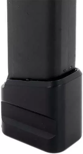 Cross Armory CRG+5Meg19Bk Magazine Extension Fits Glock 19 Gen 1-5 5Rd Black Aluminum