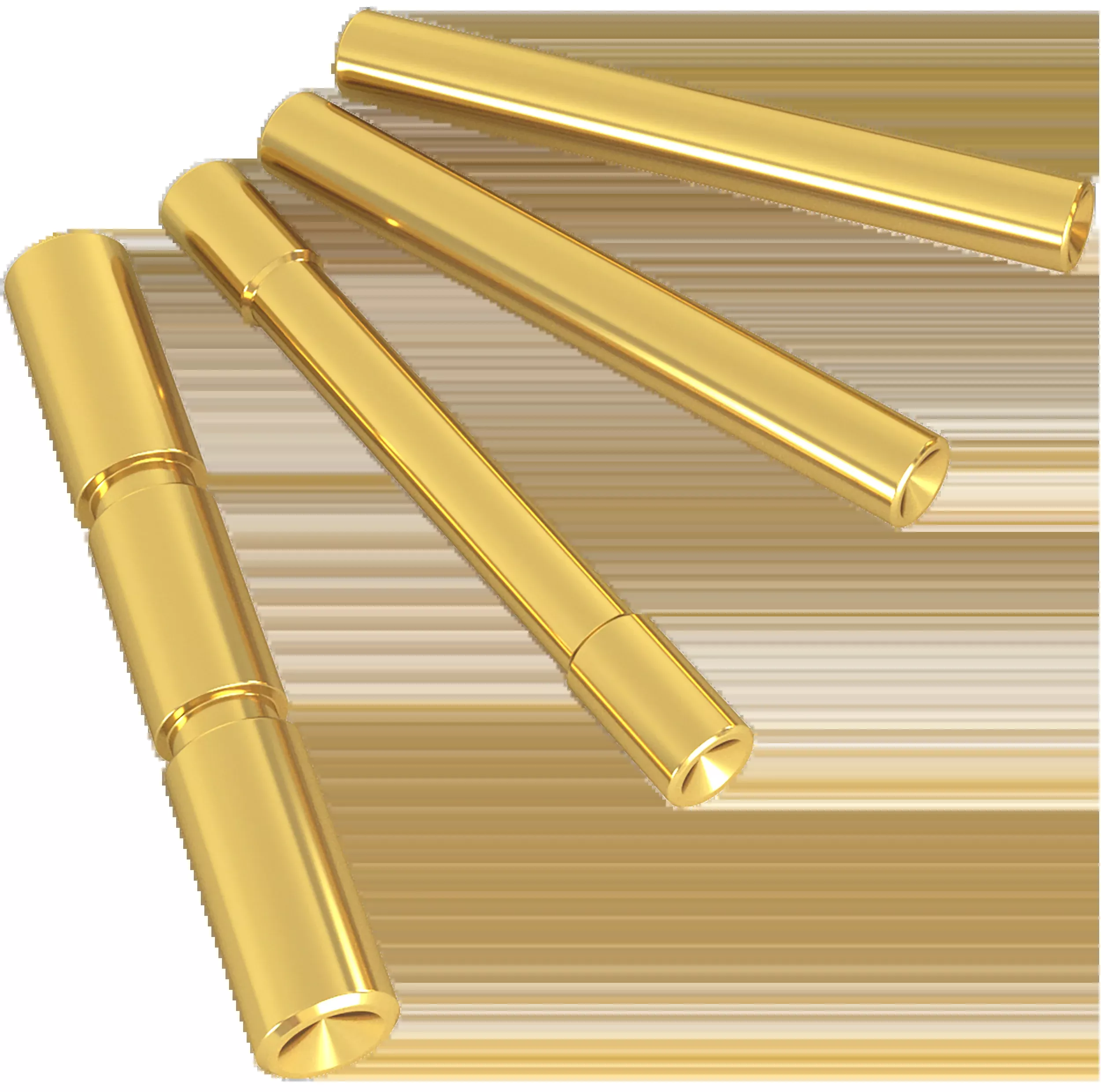 Cross Armory CRG4PSGD 4 Pin Set Dimpled Glock Gen4 Gold 4140 Steel Handgun