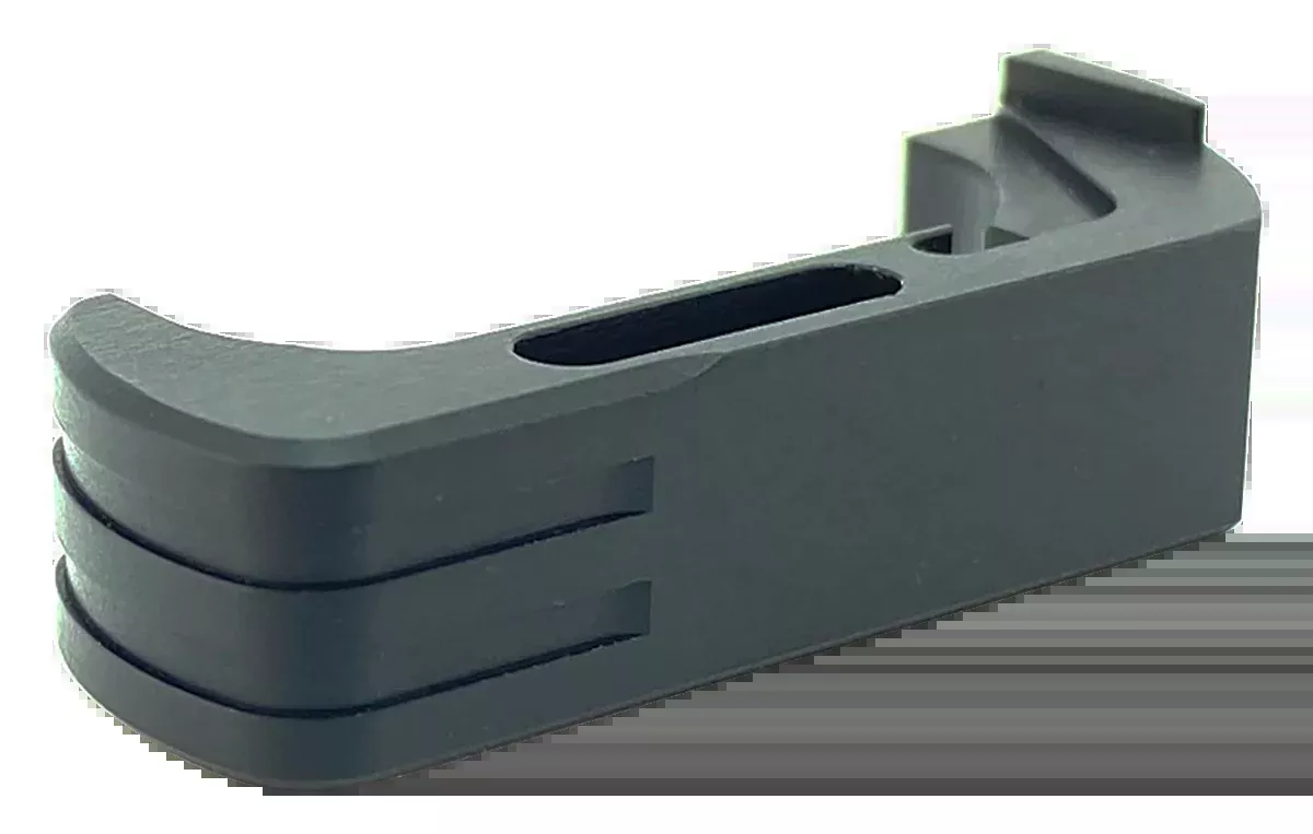 Cross Armory CRG5MCBK Extended Magazine Catch Glock Gen4-5 Black Anodized Aluminum