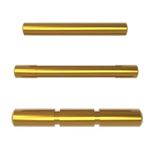 Cross Armory CRGPSGD 3 Pin SetCompatible with Glock Gen1-3 Steel Gold