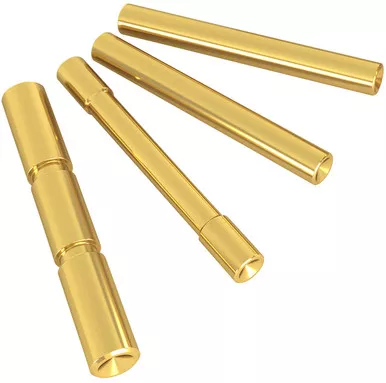 Cross Armory Glock Gen 4 4-Pin Set Dimpled Gold 4140 Steel - CRG4PSGD