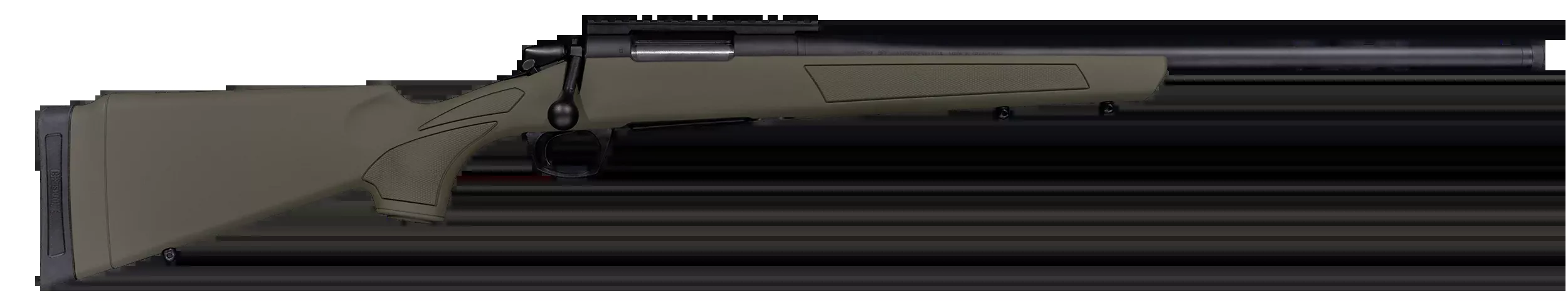 CVA Cascade 300 Win Mag 24" 4+1 Bolt Action Rifle - Black Cerakote / OD Green