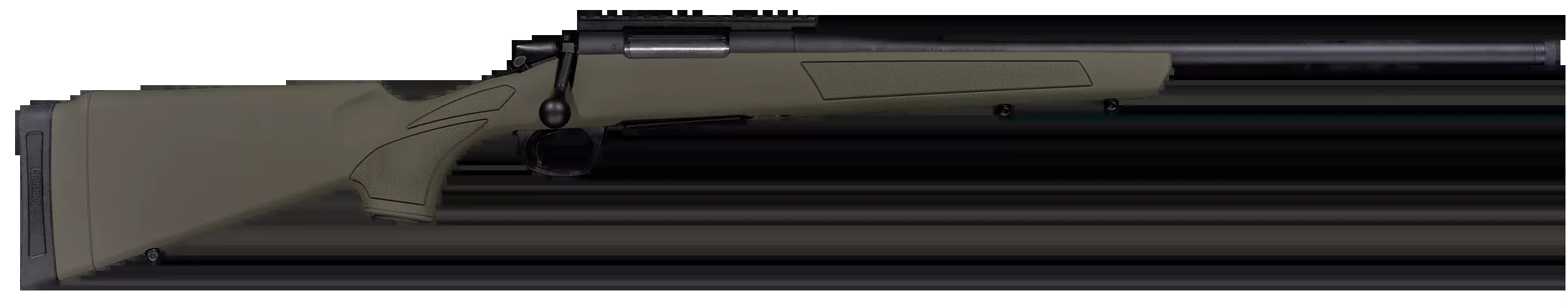 CVA Cascade 350 Legend 22" 4+1 Bolt Action Rifle - OD Green Synthetic / Black Cerakote