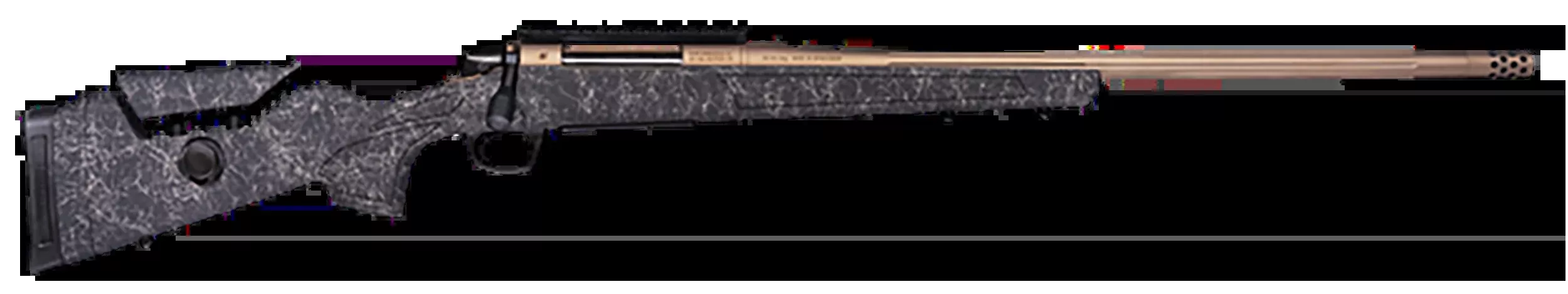 CVA Cascade Long Range Hunter 300 PRC 26" 2+1 Bolt Action Rifle - Smoked Bronze Cerakote