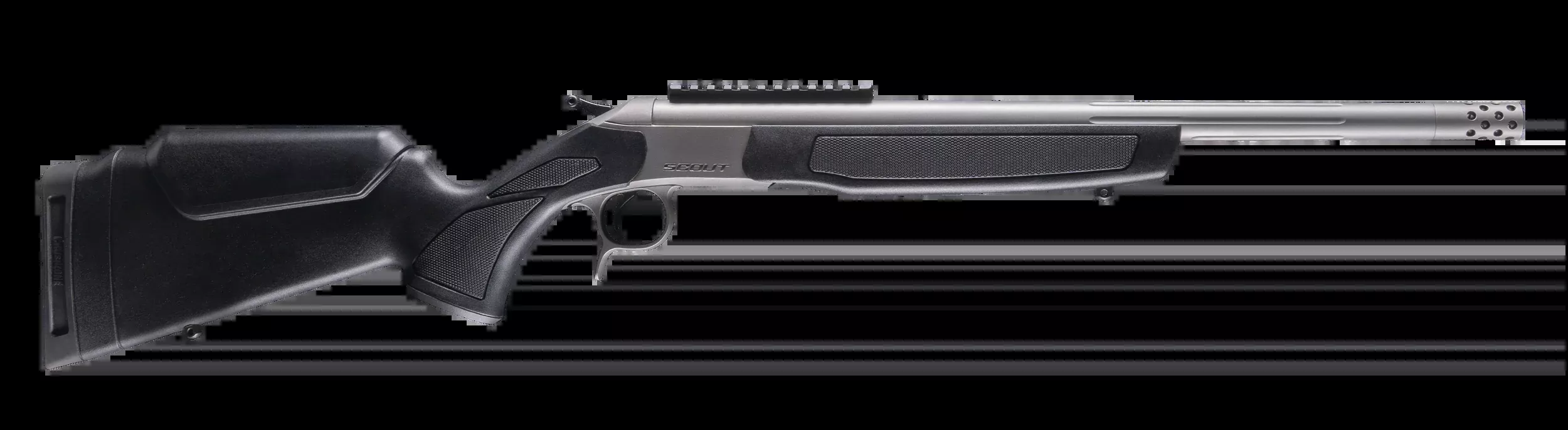 CVA Cascade Takedown 308 Win 20" 1-Rd Single Shot Rifle - Matte Stainless / Black Synthetic