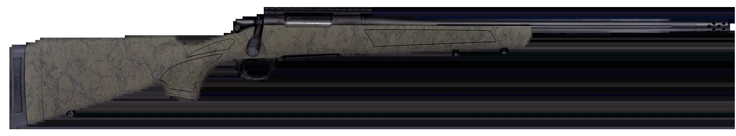 CVA Cascade XT 350 Legend 22" 4+1 Bolt Action Rifle - OD Green / Graphite Black Cerakote
