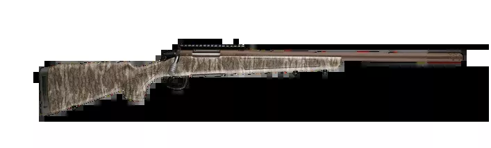 CVA Cascade XT 450 Bushmaster 22" 2+1 Bolt-Action Rifle - Midnight Bronze Cerakote - Mossy Oak Bottomland
