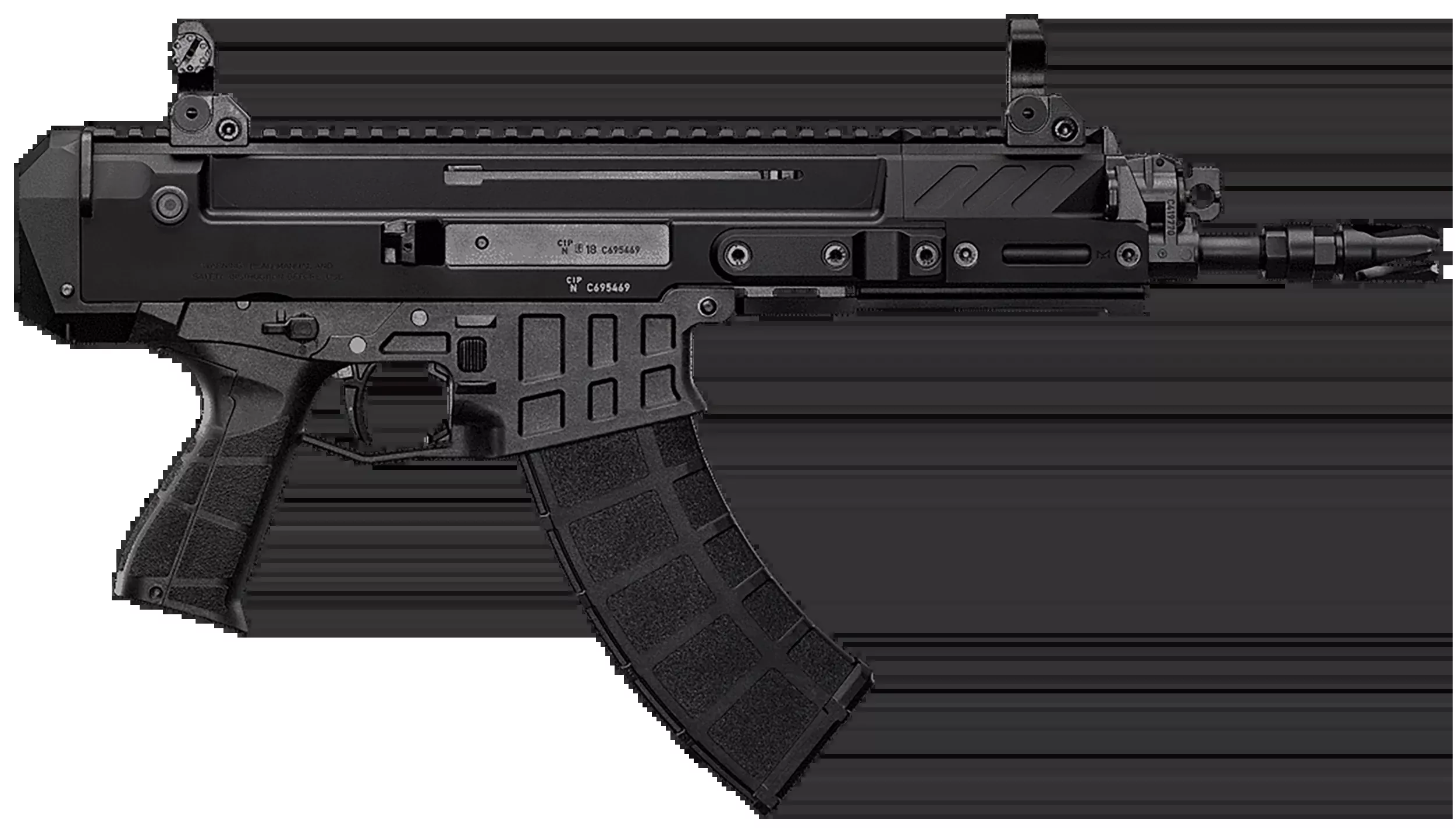 CZ Bren 2 MS 5.56x45mm NATO 8.26" 30+1 Semi-Auto Pistol