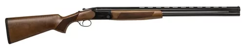 CZ-USA 06489 Drake410 Gauge 3" 2rd 28" Barrel, Gloss Black Chrome Metal Finish, Turkish Walnut Fixed Pistol Grip Stock Includes 2 Chokes