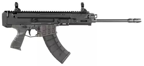 CZ-USA 91462 Bren 2 MS7.62x39mm 30+1 14.17" Black Steel Barrel, Black Aluminum Receiver w/Picatinny Rail, Carbon Fiber/Polymer Frame, Black Stippled Grip, Right Hand