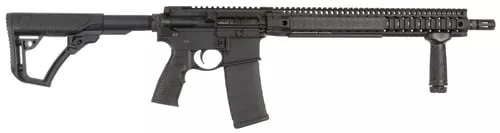 Daniel Defense 0214515175055 DDM4 V9 *CA Compliant 5.56x45mm NATO 16" 10+1 Black Hard Coat Anodized 6 Position w/SoftTouch Overmolding Stock