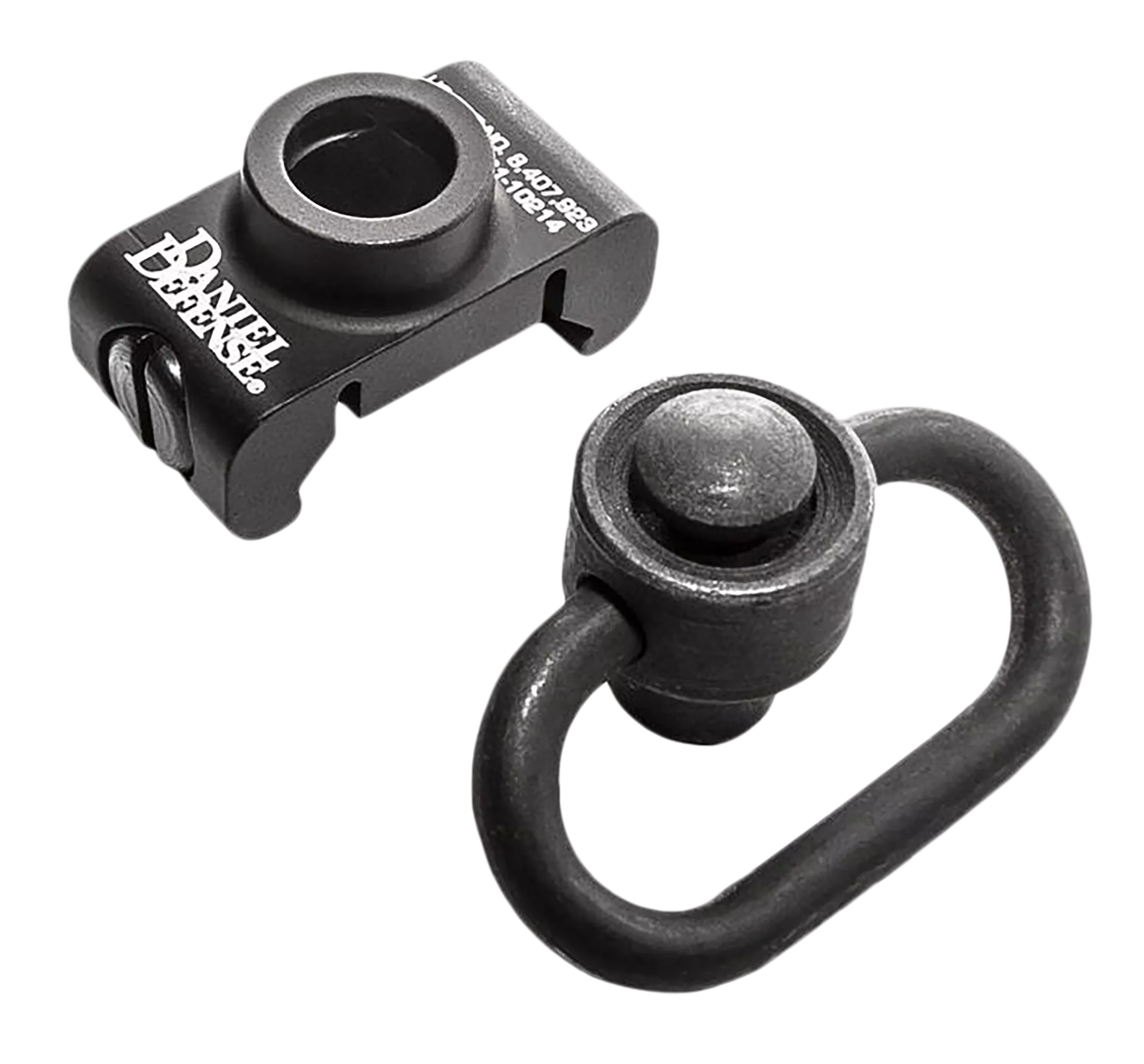 Daniel Defense 0302130029 Rail Mount AttachmentBlack 1.25" Quick Detach Aluminum Picatinny Rail