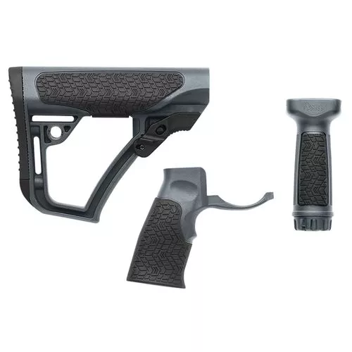 Daniel Defense AR-15 Buttstock/Pistol Grip/Vertical Foregrip Combo Mil-Spec Tornado Finish