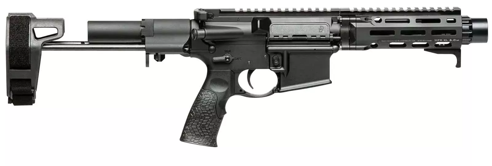 DANIEL DEFENSE DDM4 PDW 300 BO Pistol 7″ BLK CQB Brace NO MAG