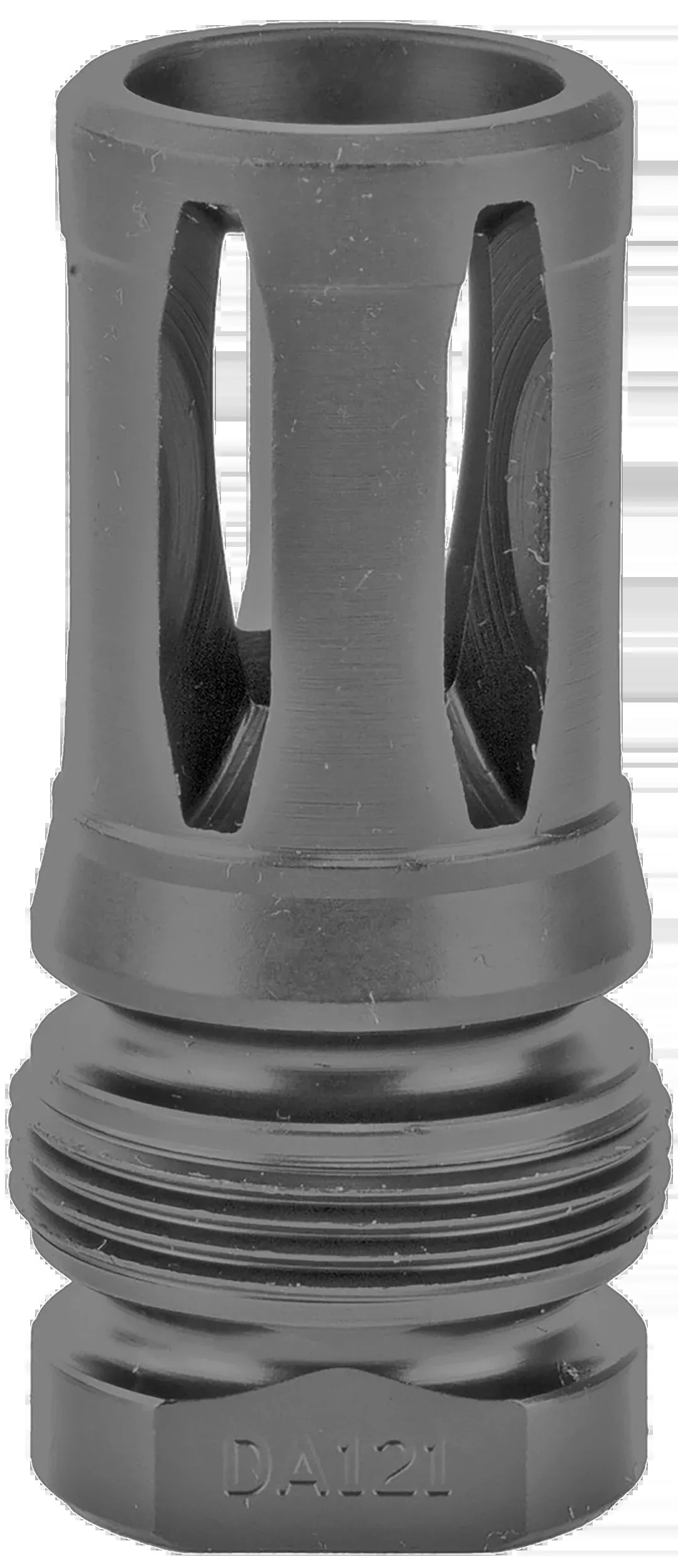 Dead Air Xeno A1 Flash Hider 1/2x28 2.16" Black Nitride 4140 Steel